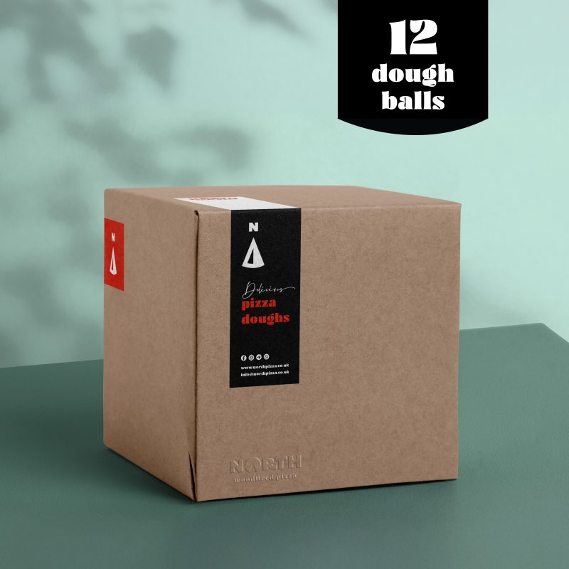 North Pizza dough packaging - NEAPOLITAN DOUGH X12