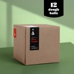North Pizza dough packaging - NORTH PIZZA DOUGH X12