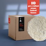 North Pizza dough packaging - PRE ROLLED X10