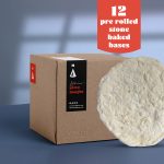 North Pizza dough packaging - PRE ROLLED X12