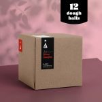 North Pizza dough packaging - SOURDOUGH X12