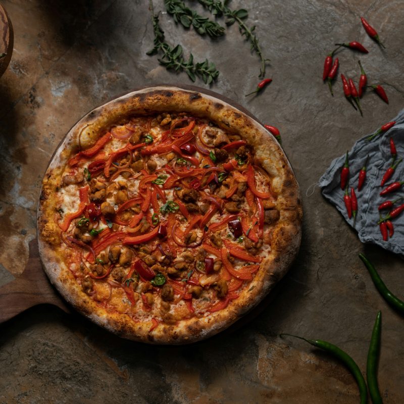 North Pizza dough packaging - filler 125